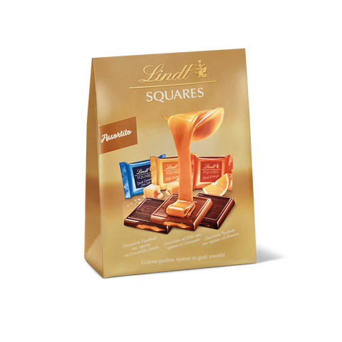 Bag Squares assortita 220g Lindt