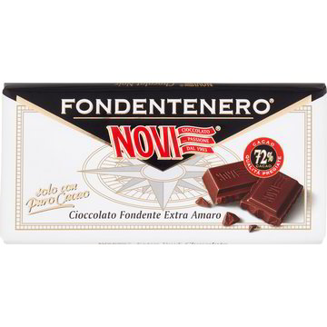 Tavoletta Fondentenero Novi 100g